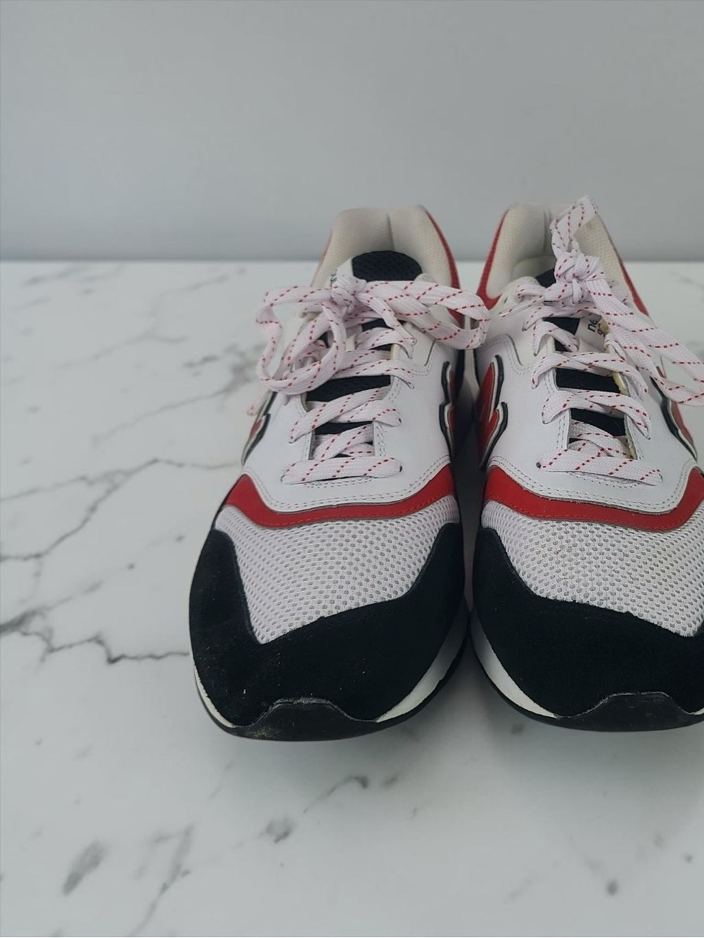 New Balance 997H White Navy Red Retro Sneakers